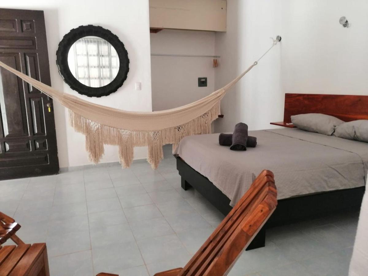 Habitacion A Unos Metros De La Playa El Cuyo Buitenkant foto